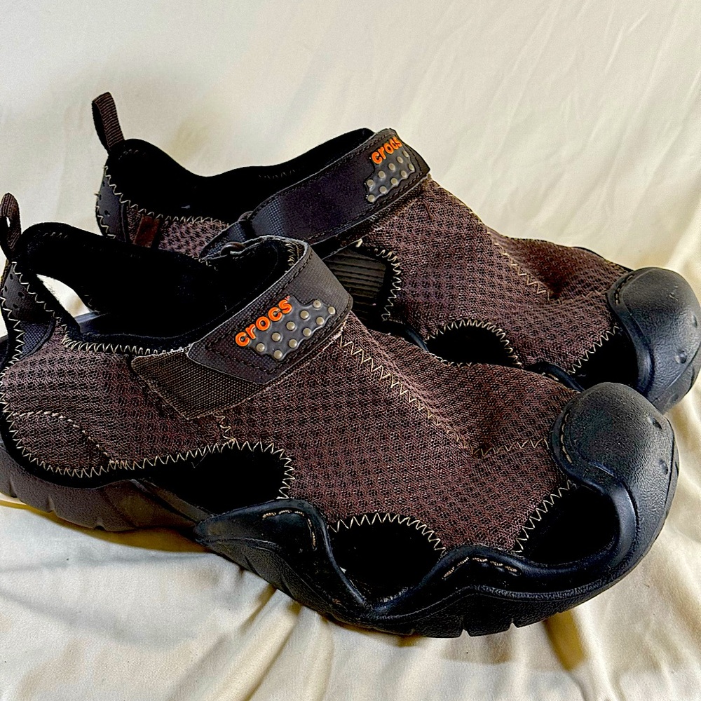 Men’s Swiftwater Crocs Active Water Sports Sandals M size 9